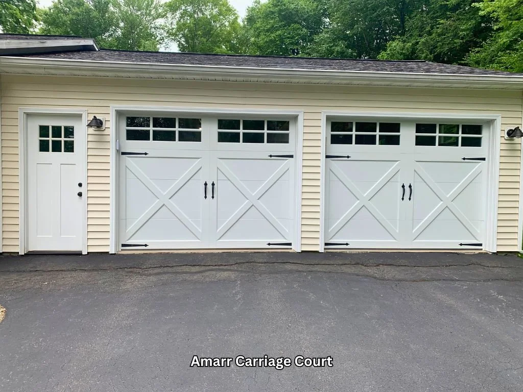 Carriage Door Style Garage Door - Amarr Carriage Court - Galway, NY
