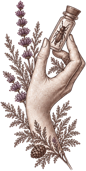 Illustration évoquant la manipulation délicate d’une création