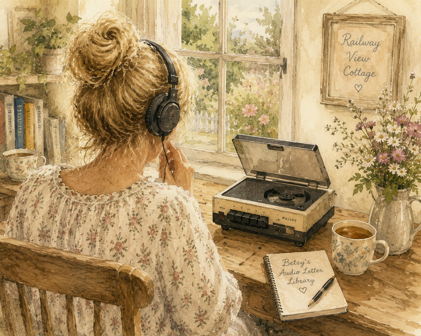 Betsy’s Audio Letter Library