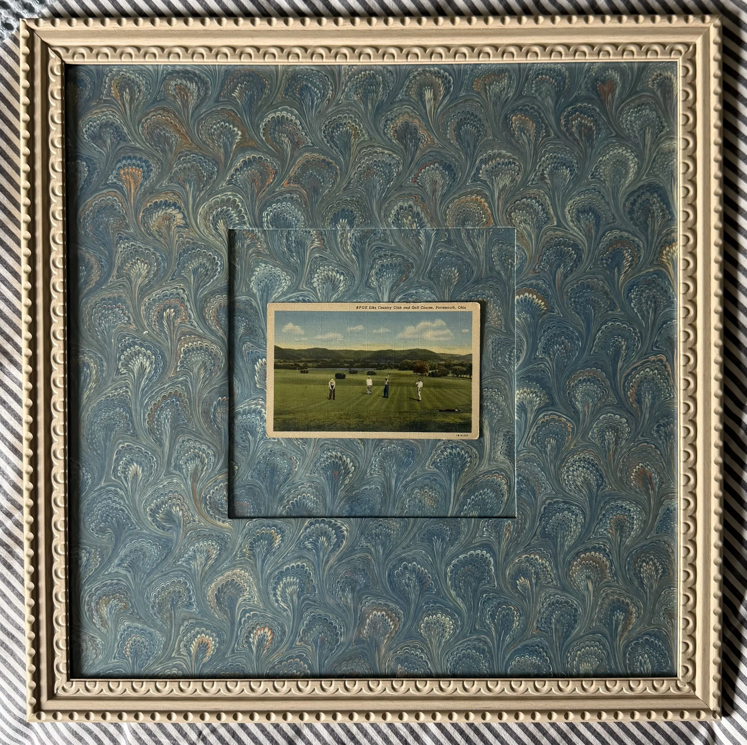 Framed Country Club Postcard