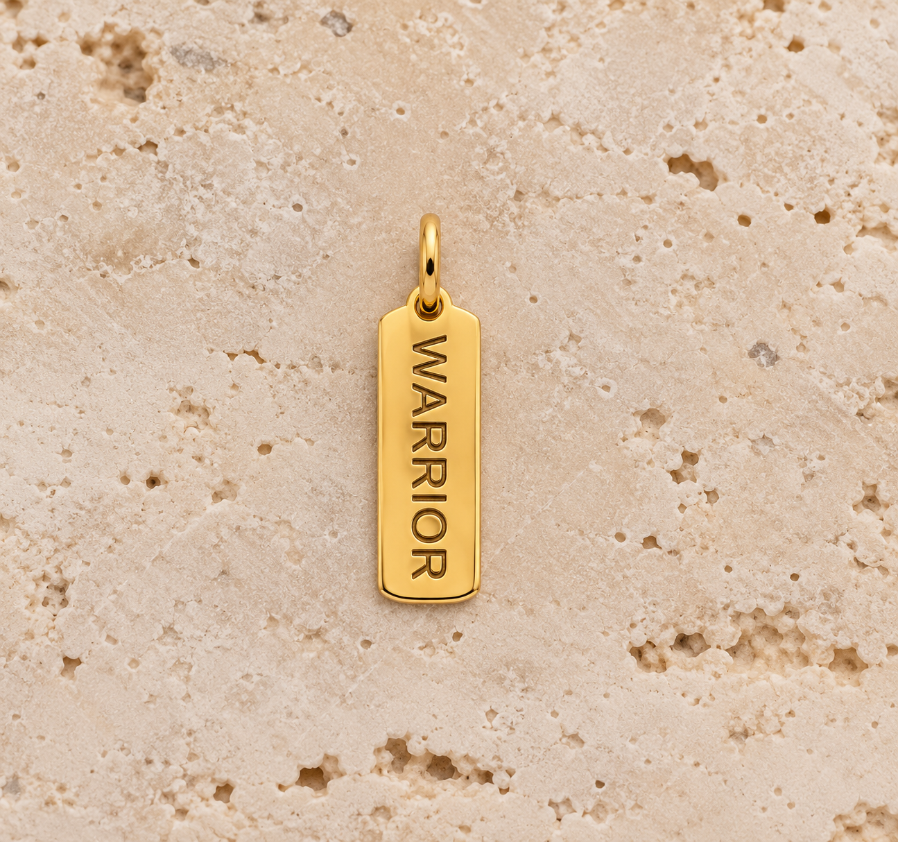 Gold Warrior Charm