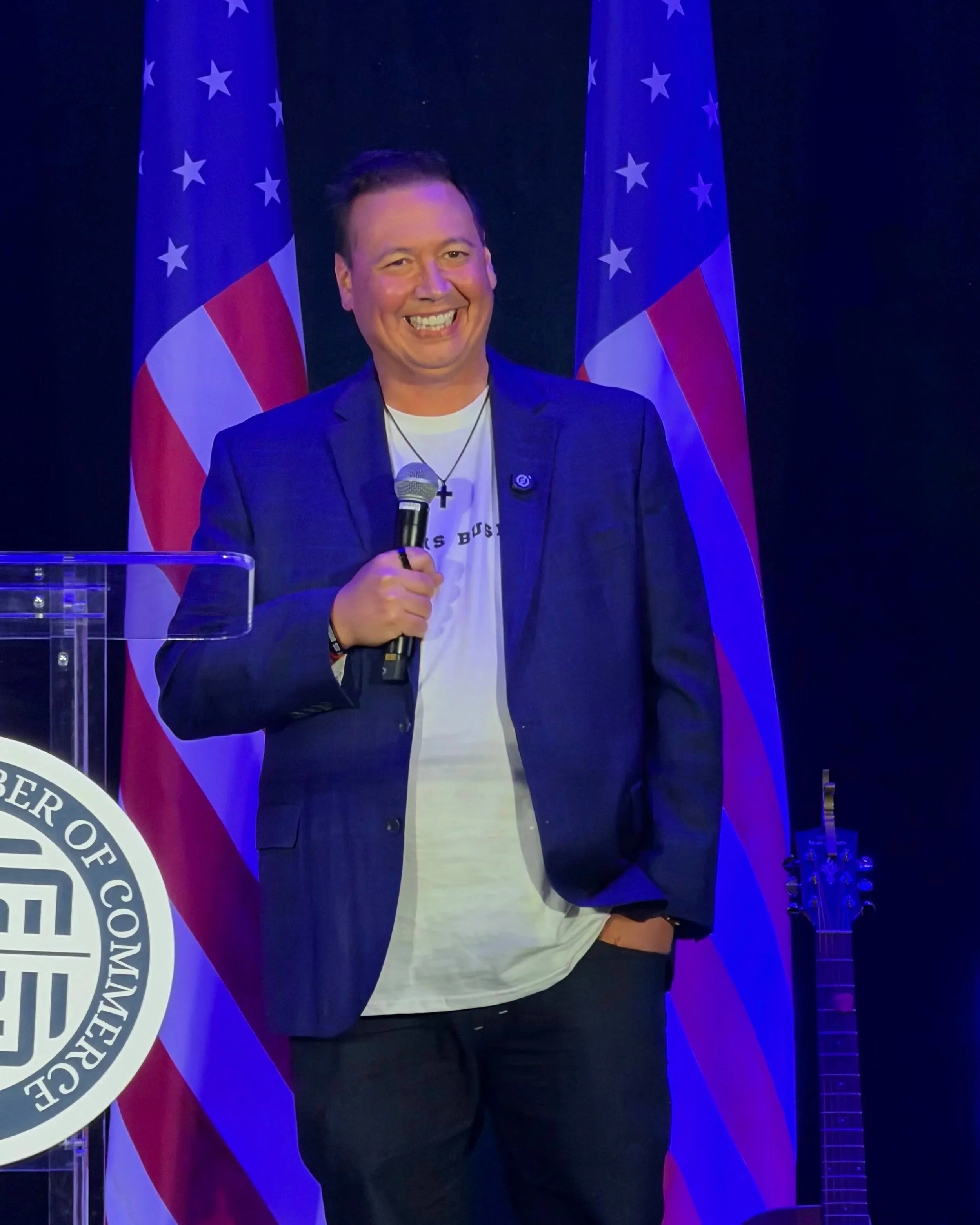 James Fenimore as a Feature Speaker at the U.S. Christian Chamber of Commerce