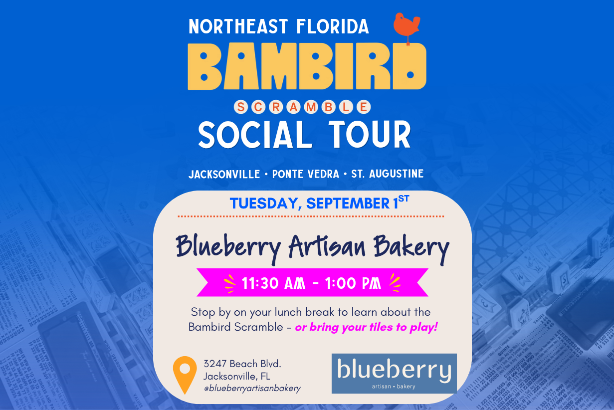 Blueberry Artisan Bakery : Northeast Florida Bambird Scramble Social Tour