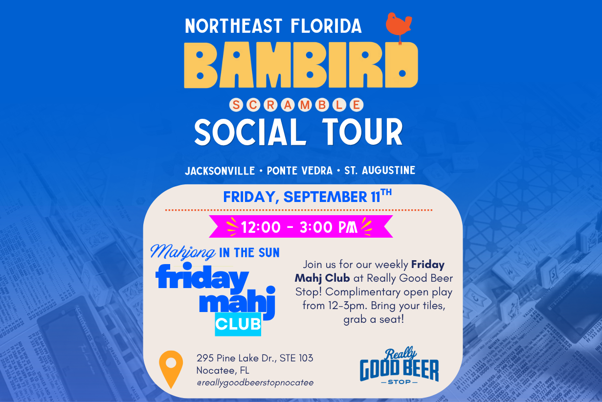 Friday Mahj Club : Bambird Scramble Social Tour