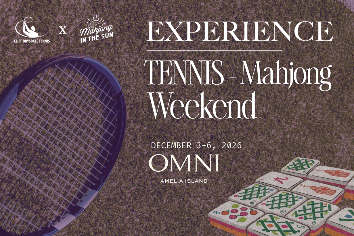 Tennis + Mahjong Weekend in Partnership with Cliff Drysdale at Omni Amelia Island Resort & Spa