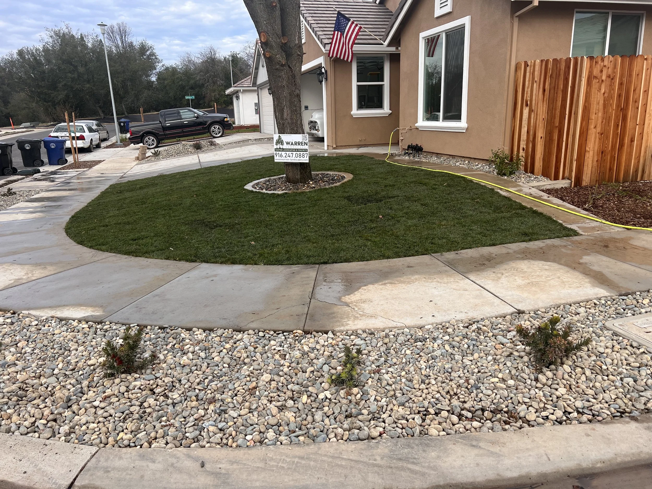 Front/Back yard new home - Citrus Heights, CA