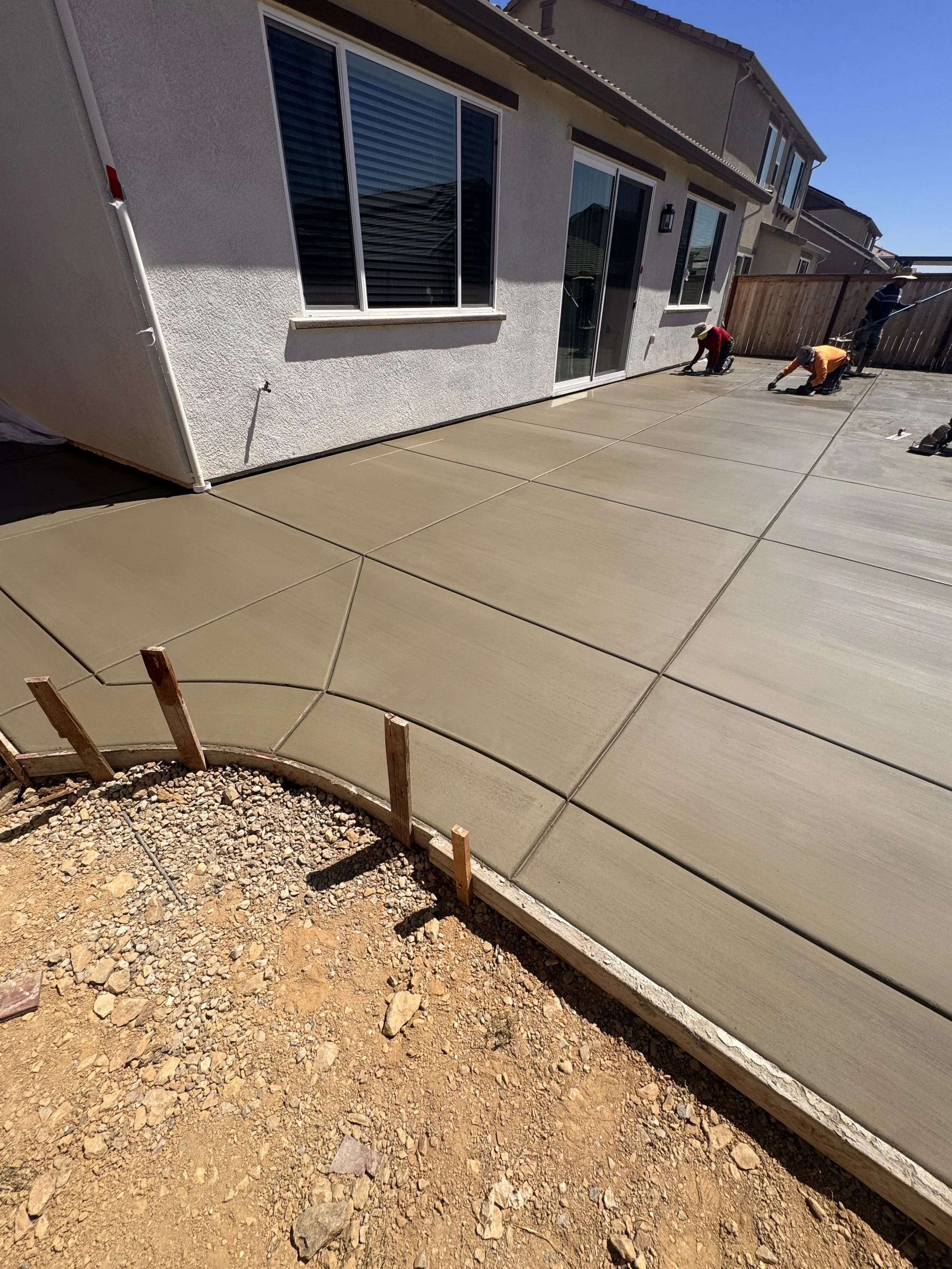 Concrete/landscape - Folsom Ranch