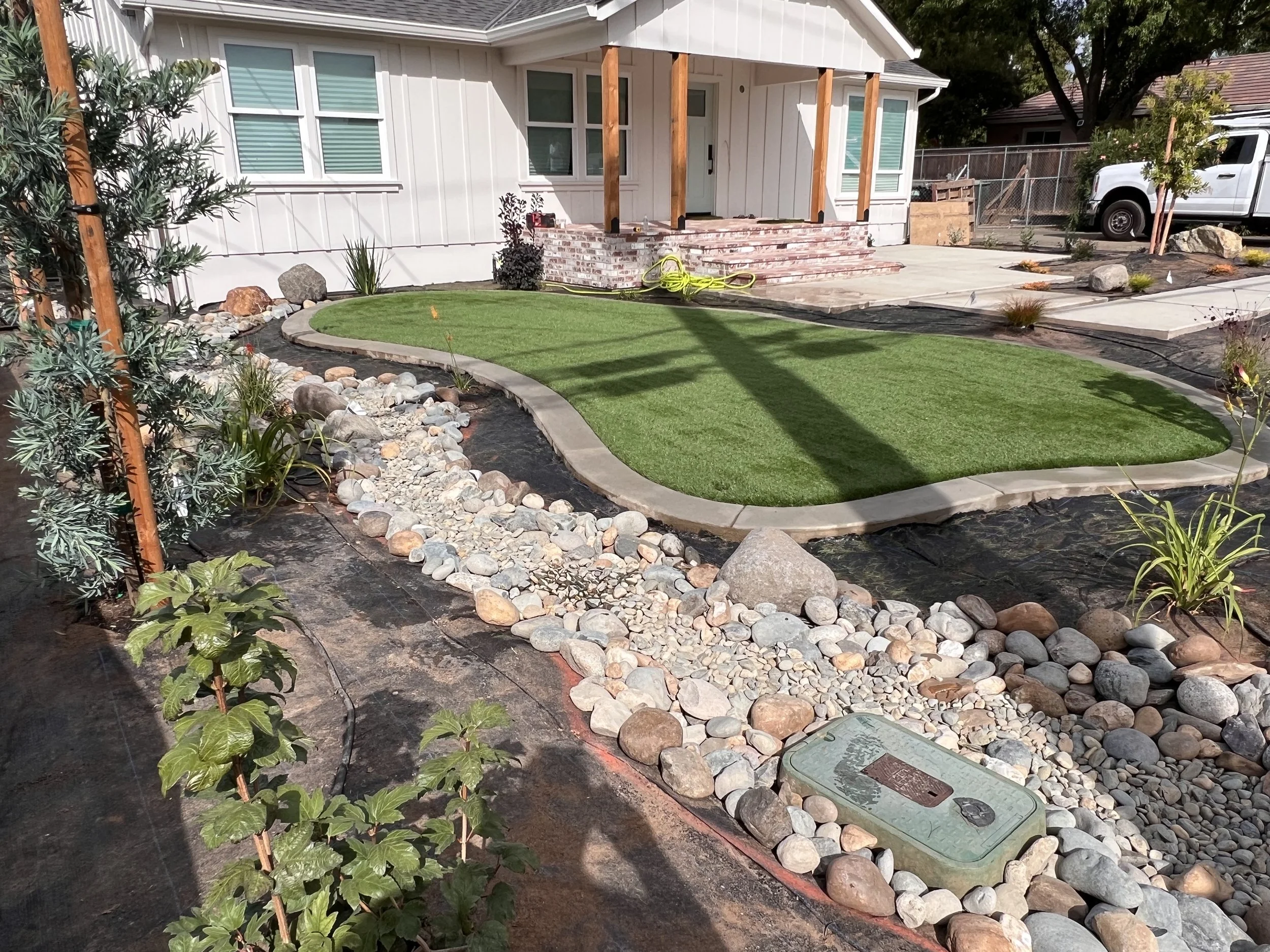 One of our many riverbed designs...