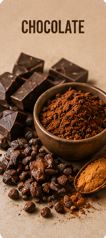 Certified organic chocolate for wholesale and commercial manufacturing