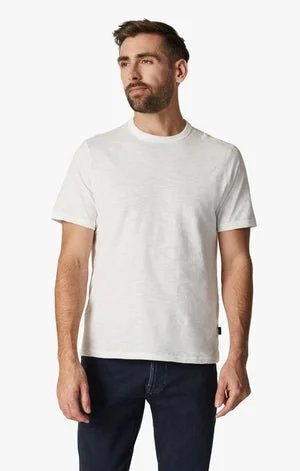 34 Heritage - White Crew Neck T-Shirt