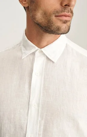 34 Heritage - White Linen Shirt
