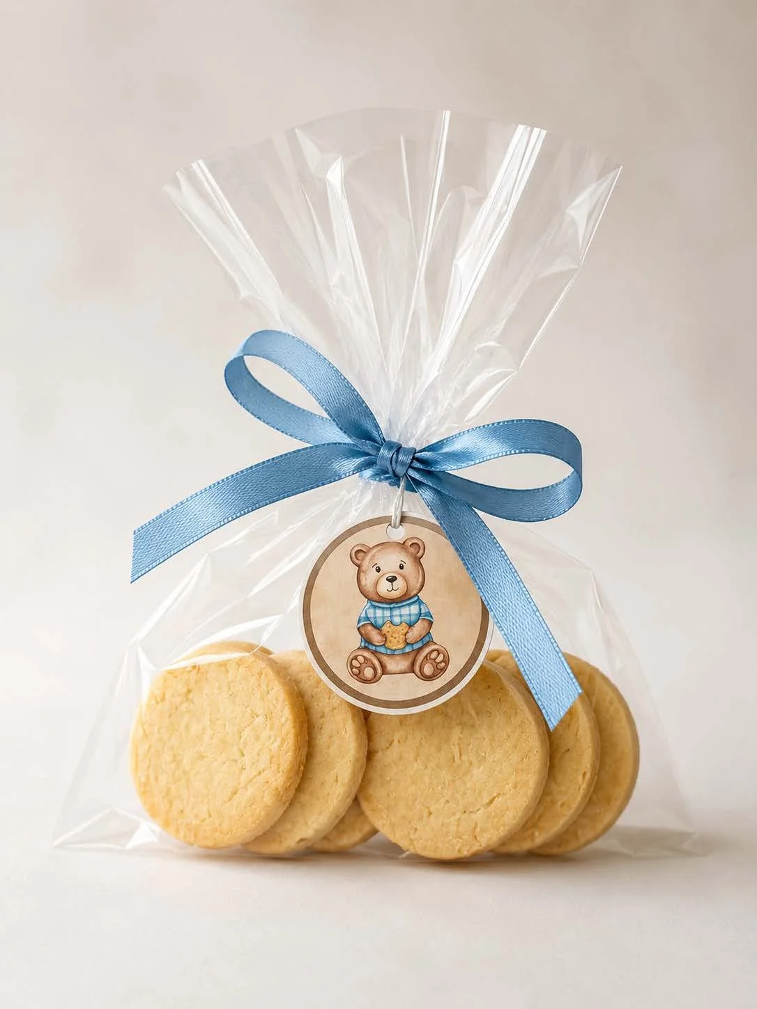 Classic 6 Shortbread Cookie Gift Bag