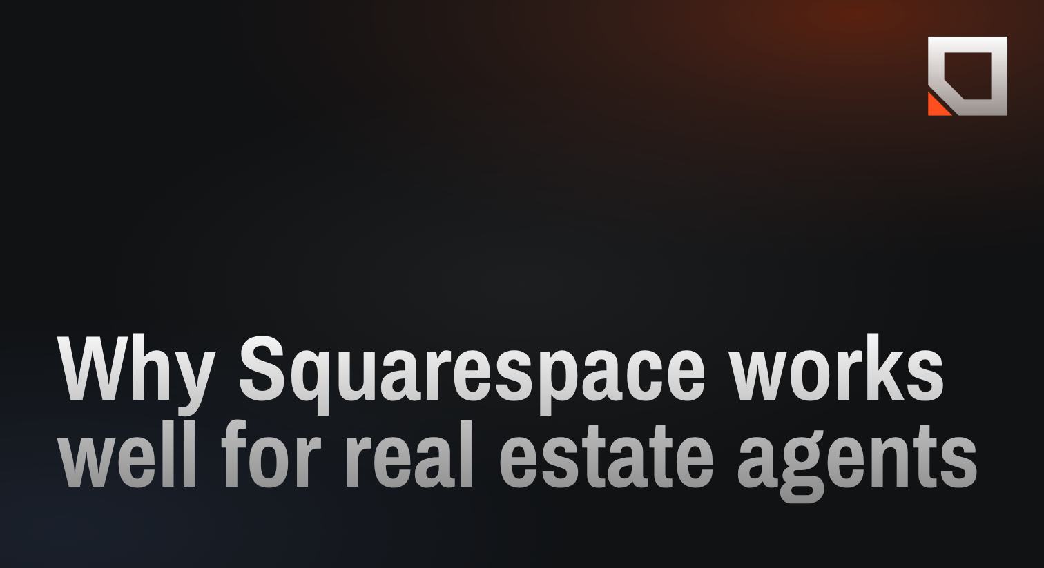 Why Squarespace works well for real estate agents (beyond the brokerage template)