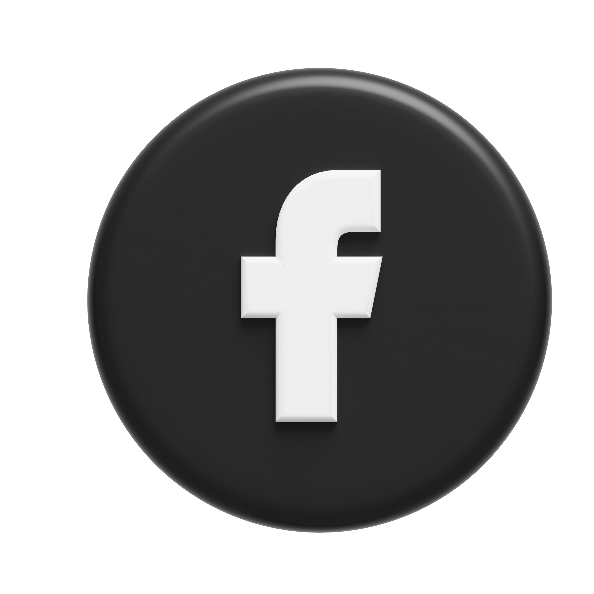 A black and gray circular icon with a white question mark in the center.