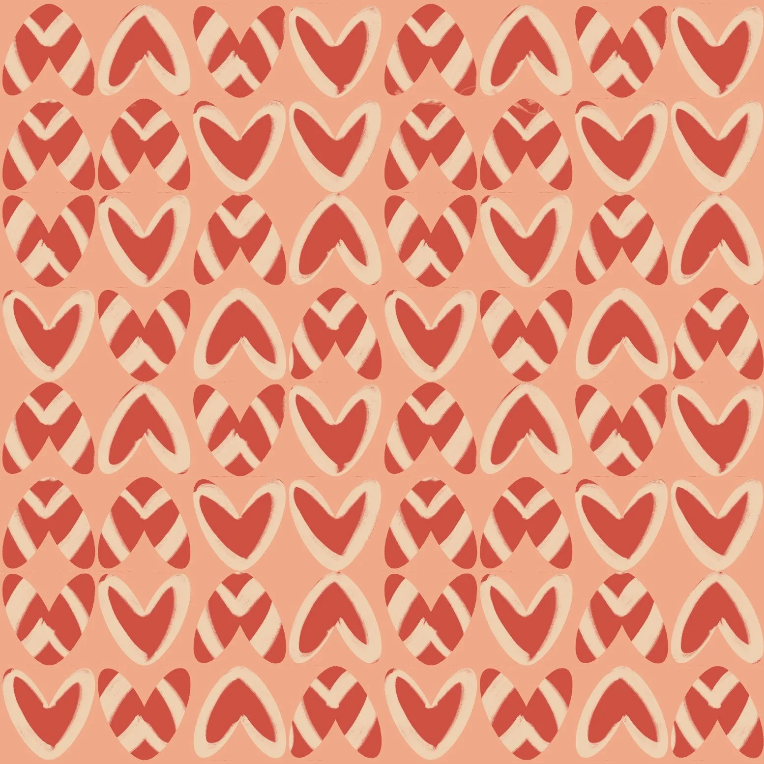 Peachy Hearts digital download