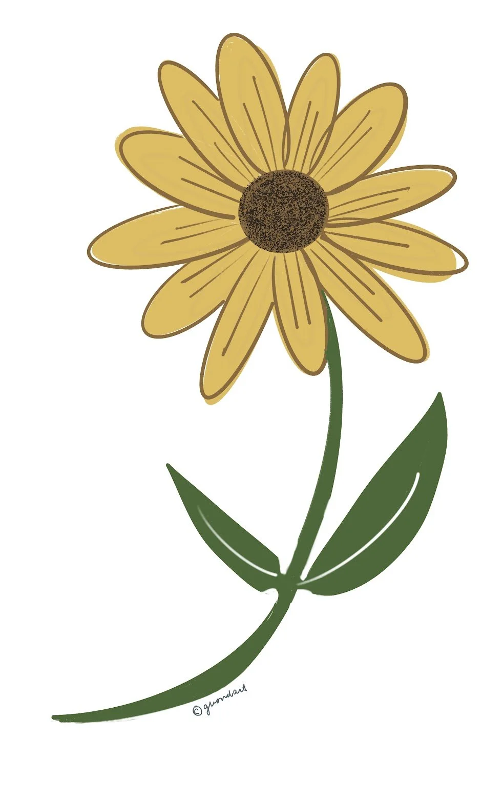 Sunflower Print