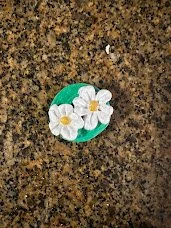 Twin Daisy Magnet