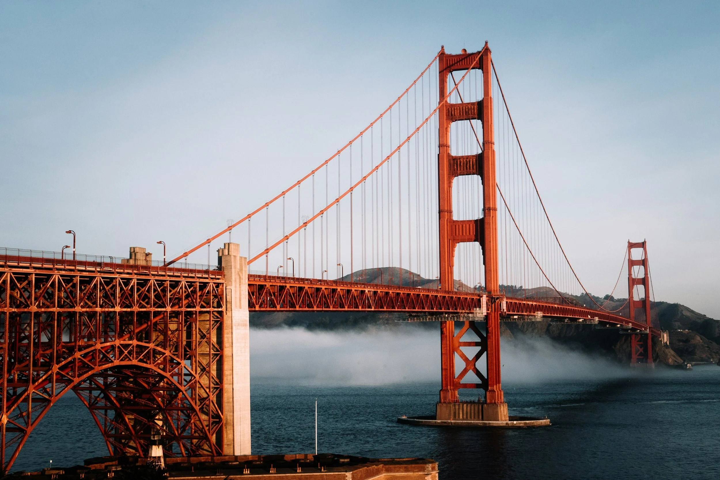 Golden Gate Bridge representing SF for headshots