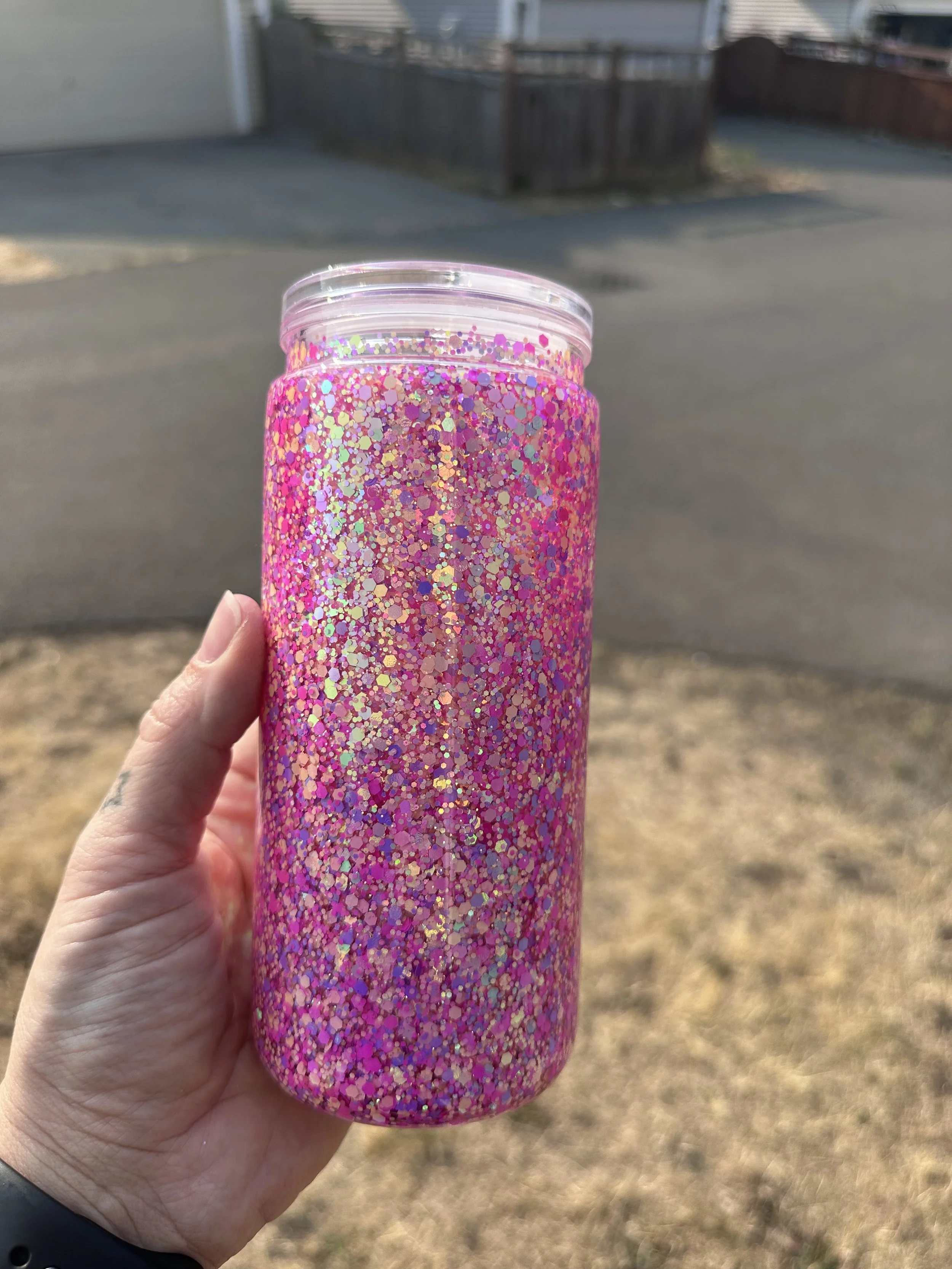 20oz Pink Sparkle