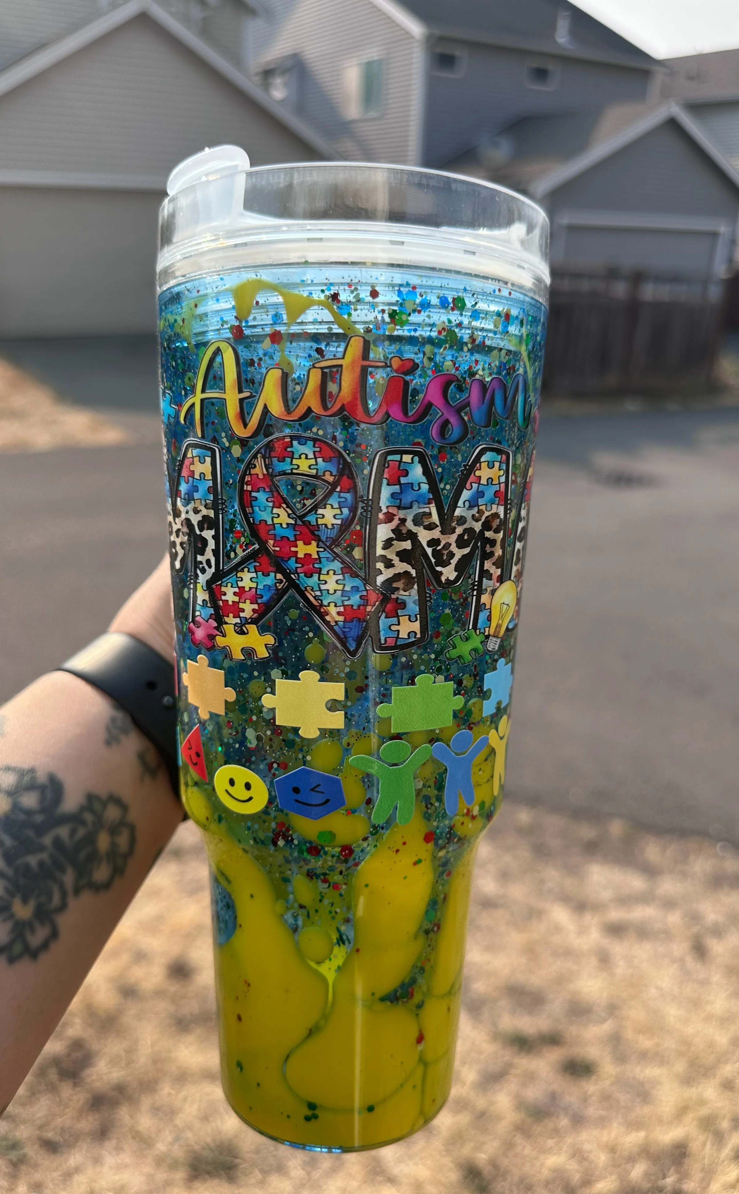30oz Autism Mama