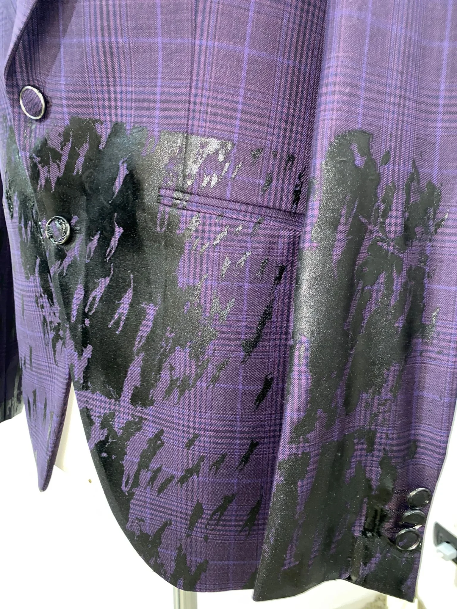 Customised suit-jacket for Pignatelli Atelier FW 26/27.