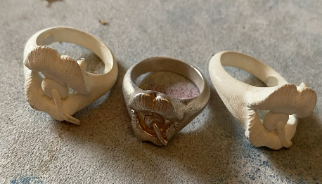 Cherry Kiss Ring designed and produced for Flesh & Spirit