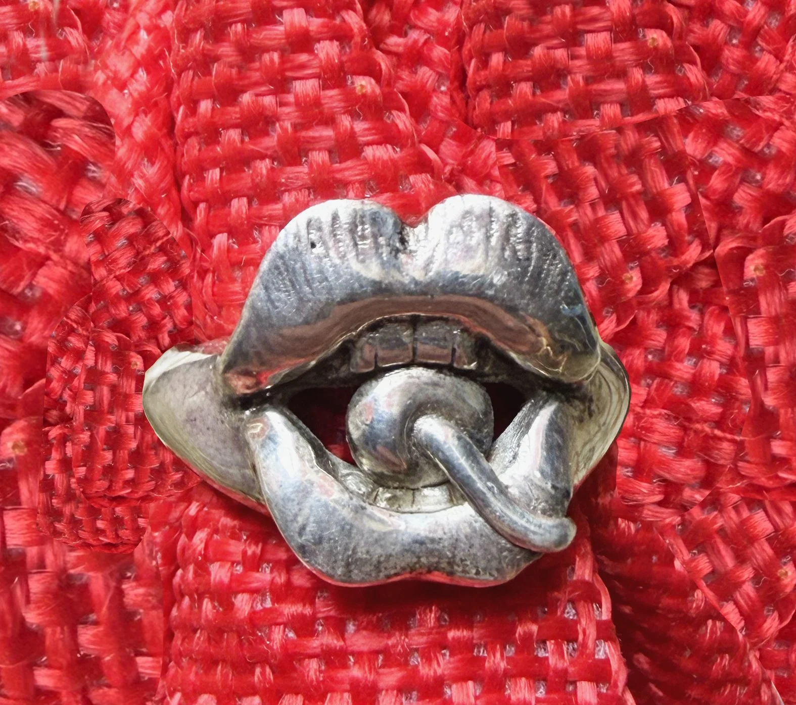 Cherry Kiss Ring designed and produced for Flesh & Spirit
