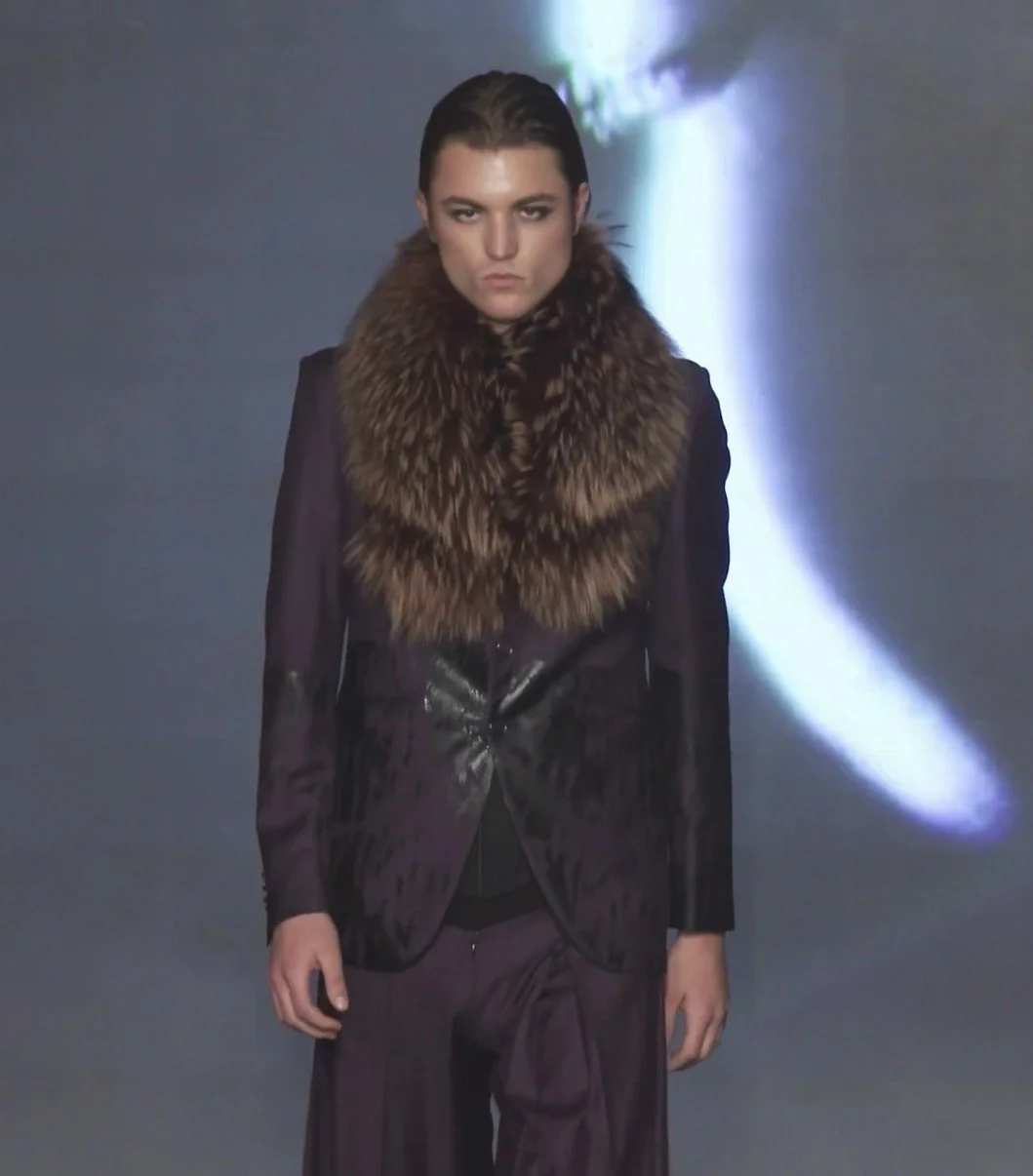 Customised suit-jacket for Pignatelli Atelier FW 26/27.