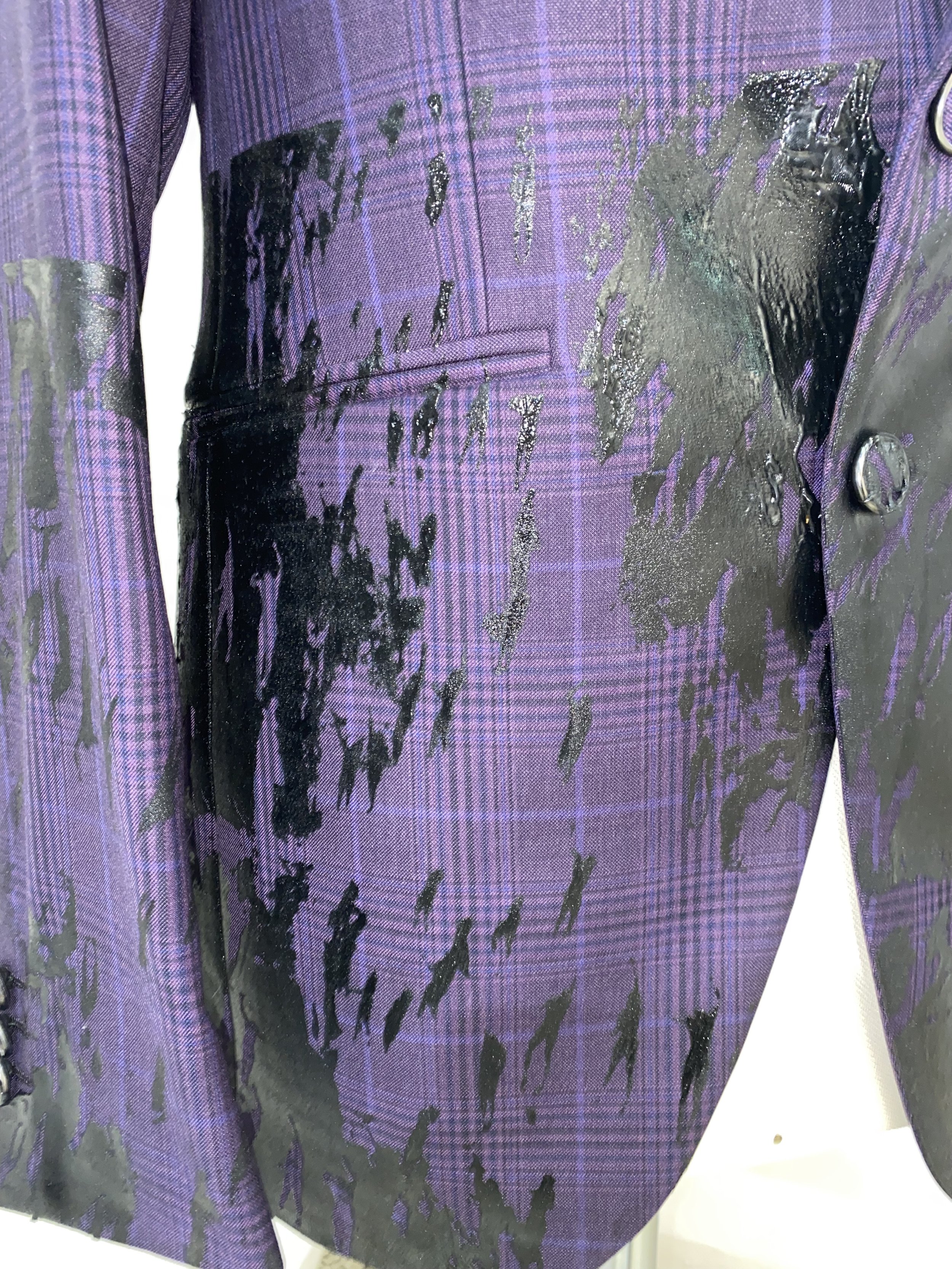 Customised suit-jacket for Pignatelli Atelier FW 26/27.