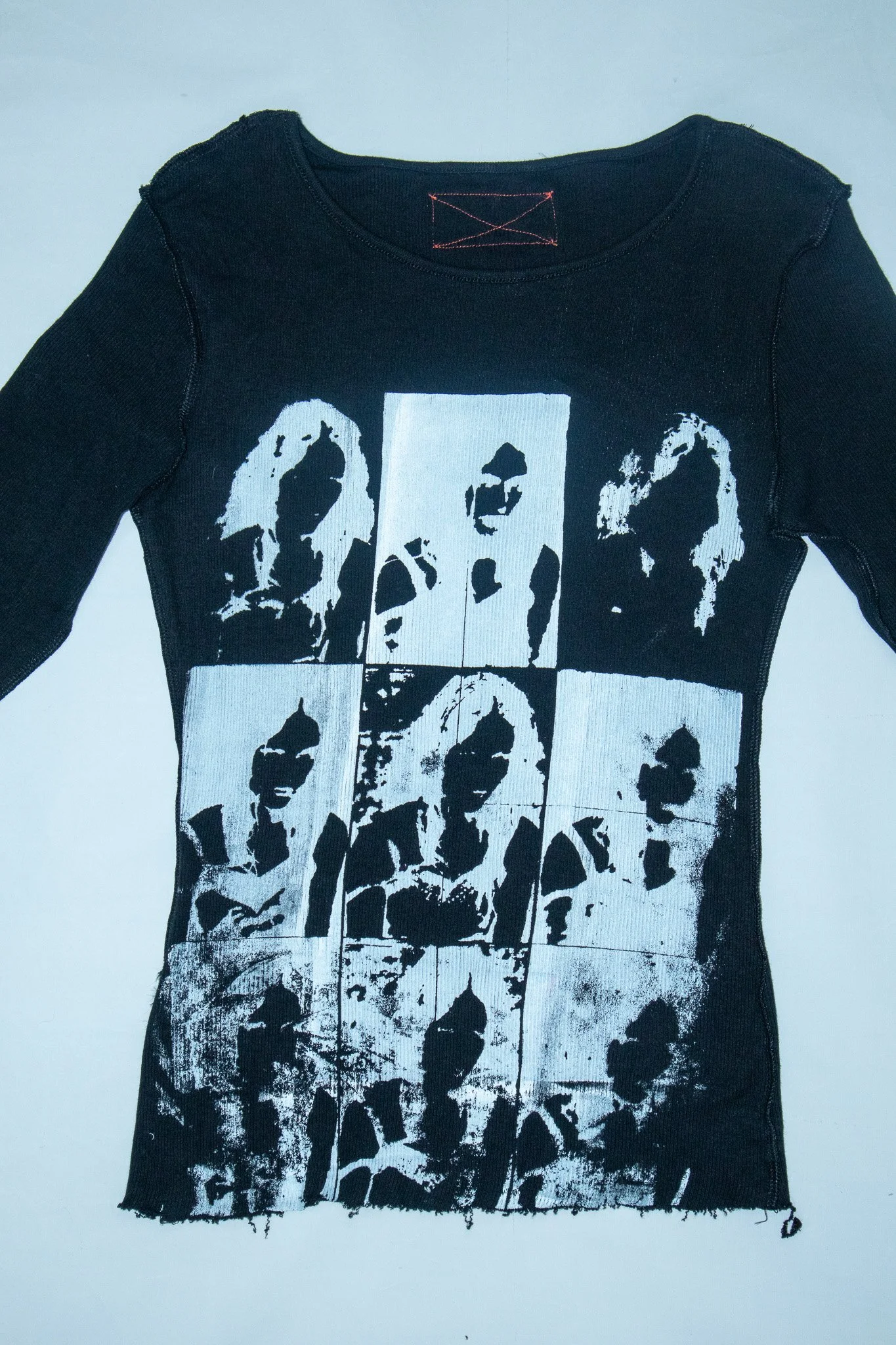 Screen printed by hand for Flesh & Spirit.