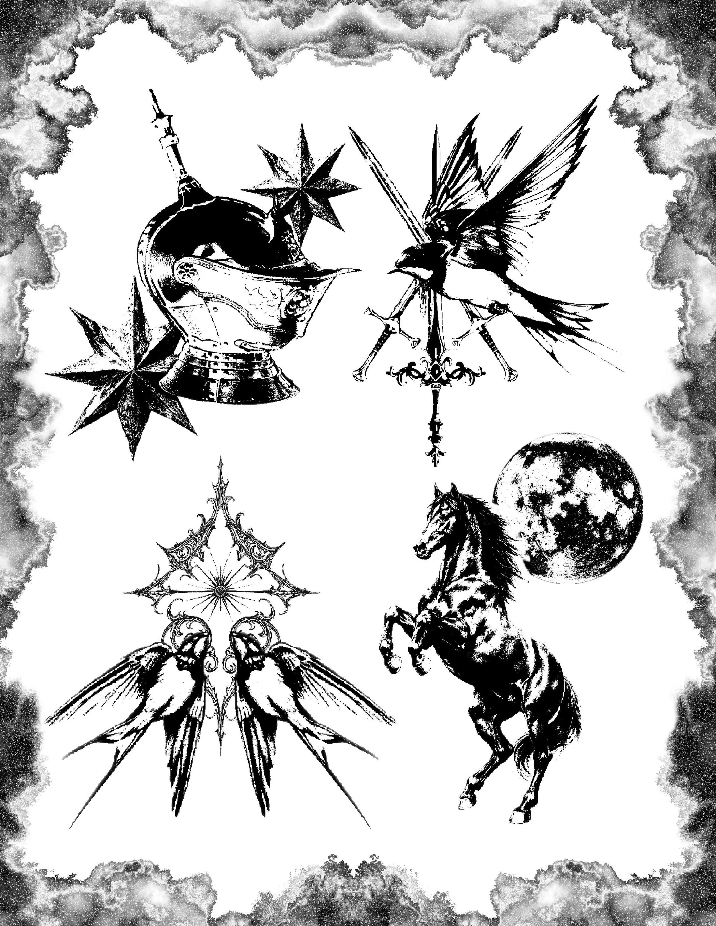 New blackwork flash 💥

Open to size and placement. Message me to claim🌟

#dallas #tattoos