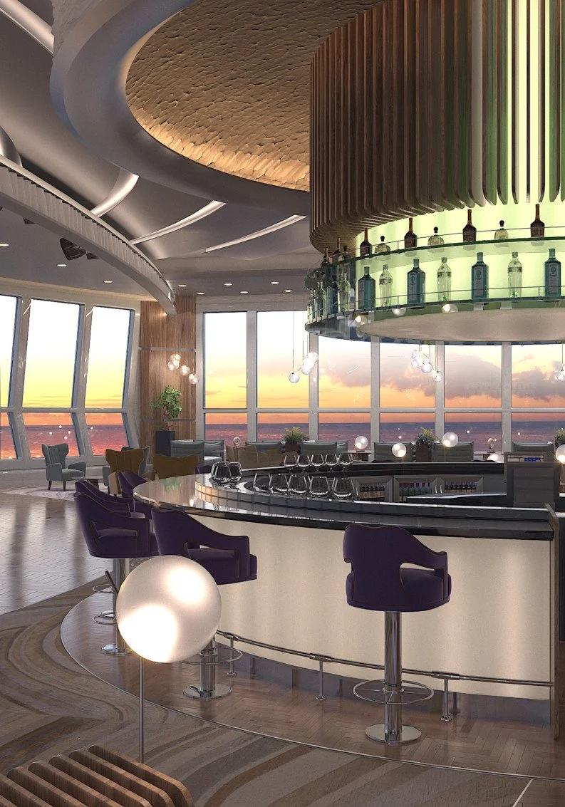 CRUISE SHIP LOUNGE
