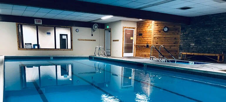 94-degree aquatic therapy pool at Oregon Physical Therapy in Corvallis