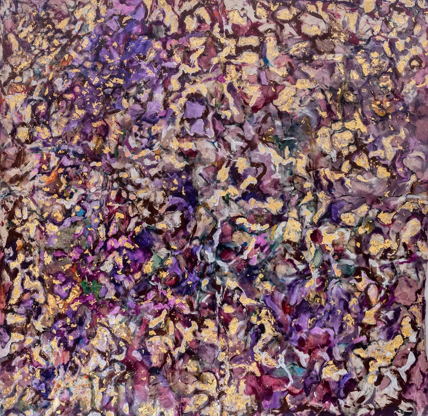  Gold Leaf Ballet 
 Click to view painting details 
