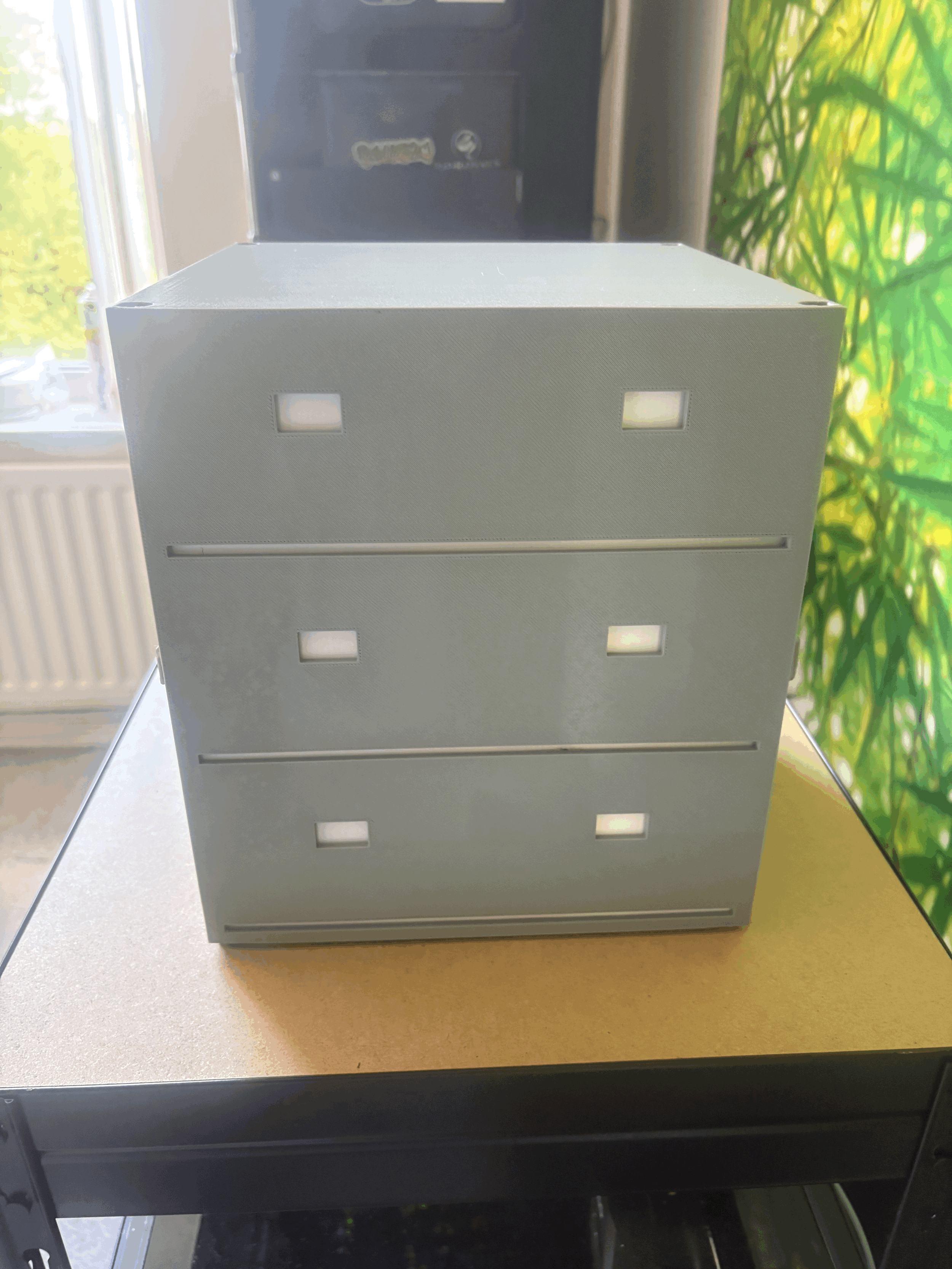 3D printed hatchling drawers - reptile enclosure storage for baby snakes