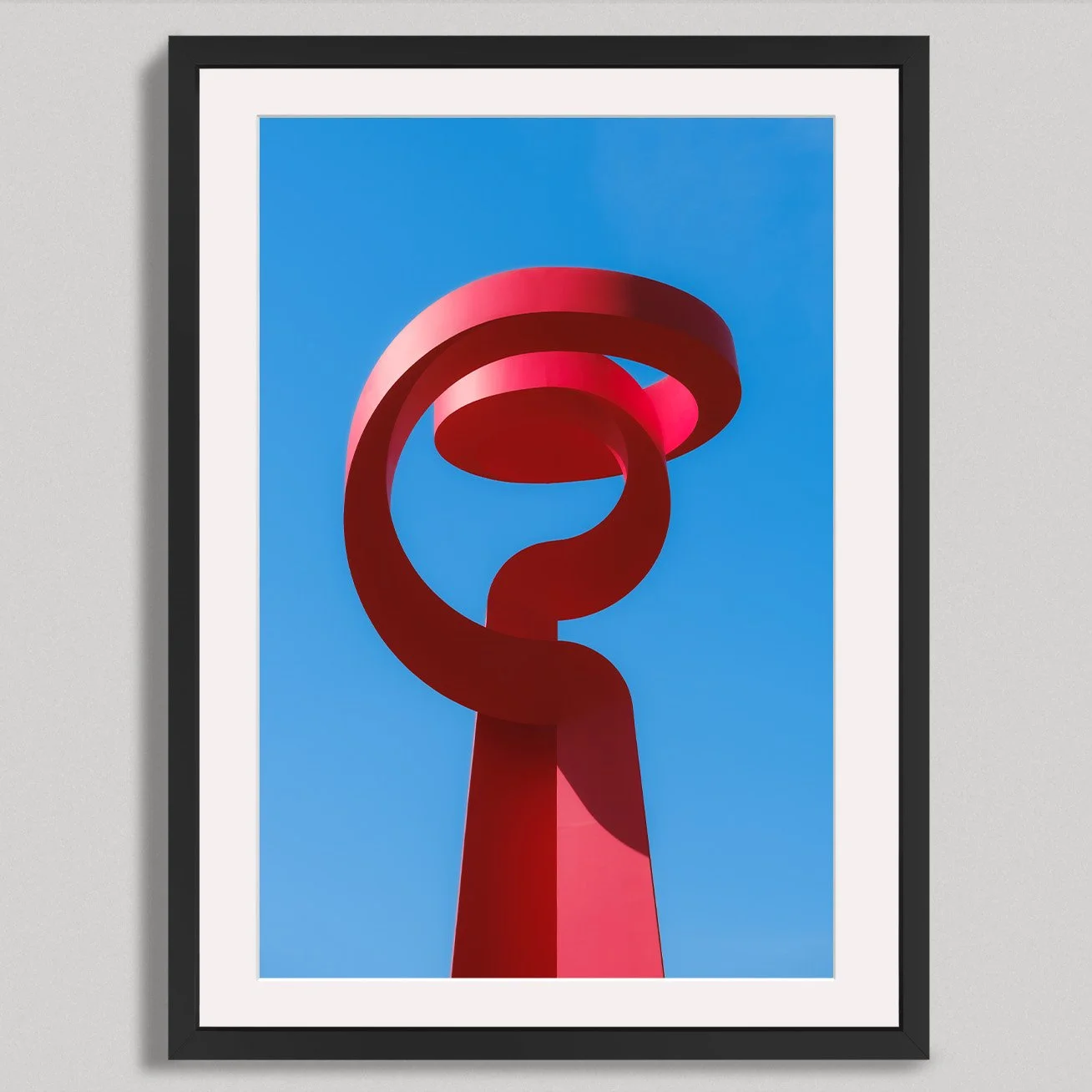 Minimalist Torch of Friendship (La Antorcha de la Amistad) (High Quality Photography Print)