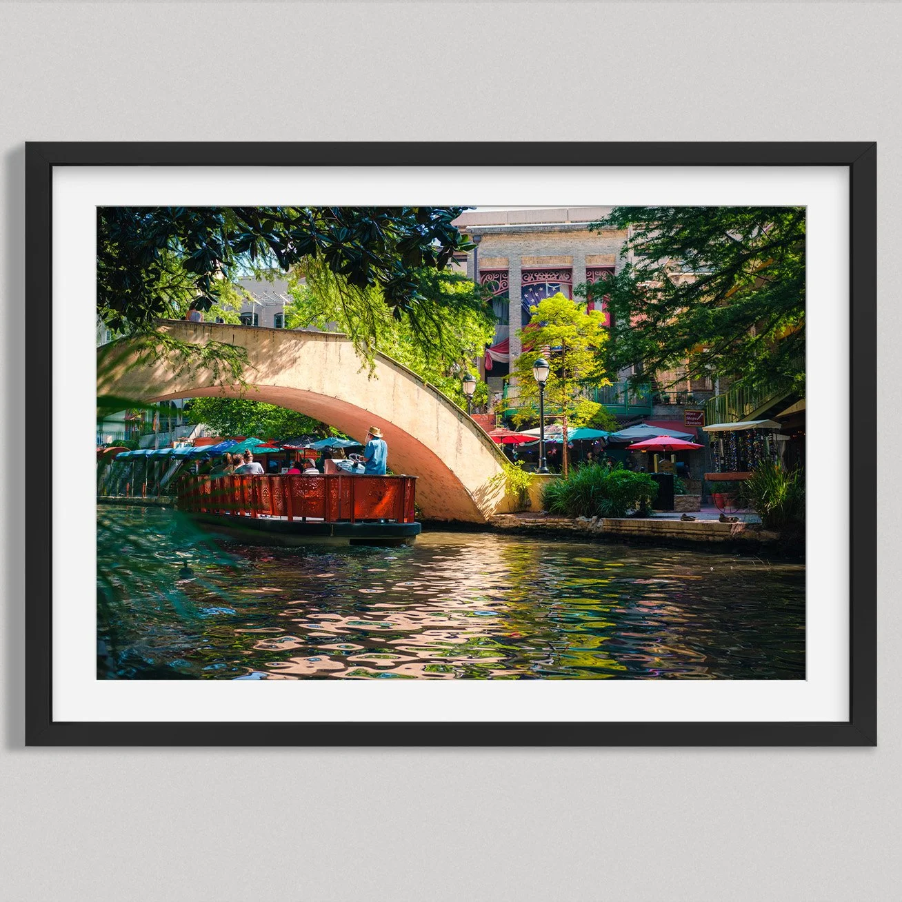 Riverboat at the River Walk (High Quality Photography Print)