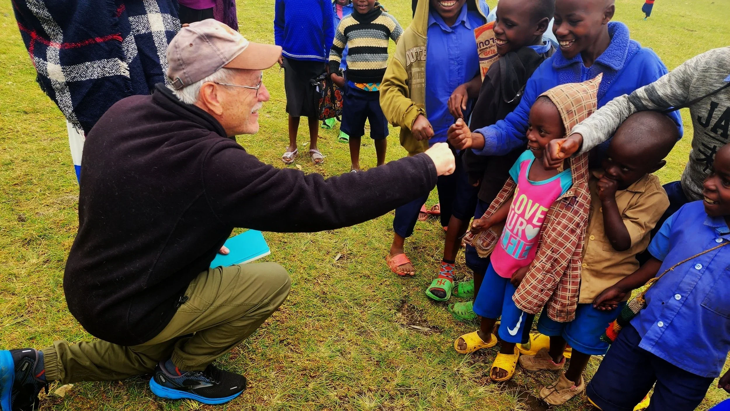 Kevin Batt Visited Schools and Student Homes
