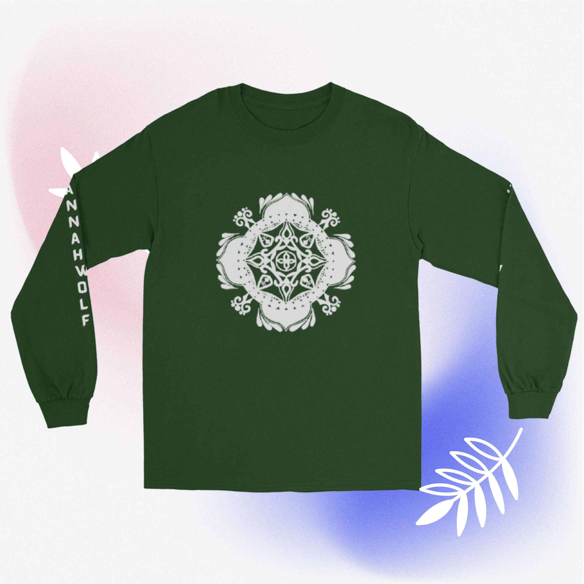 unisex-long-sleeve-shirt-forest-green-front-6a529ecdeee73.png