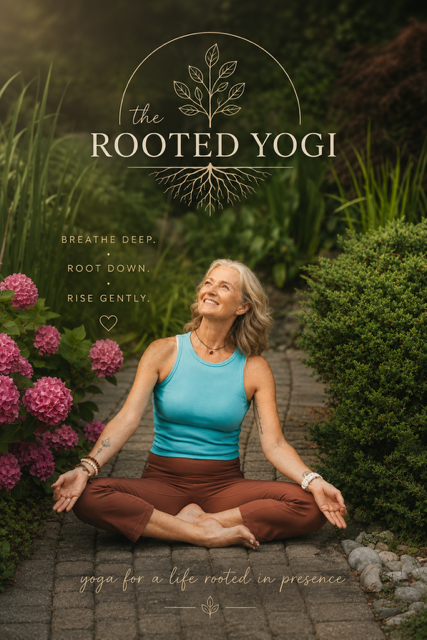 Founder of rooted yogi.ca offering restorative yoga, yin yoga, and gentle movement for people seeking calm including those living with POTS, DISAUTONOMIA, ME/CFS
