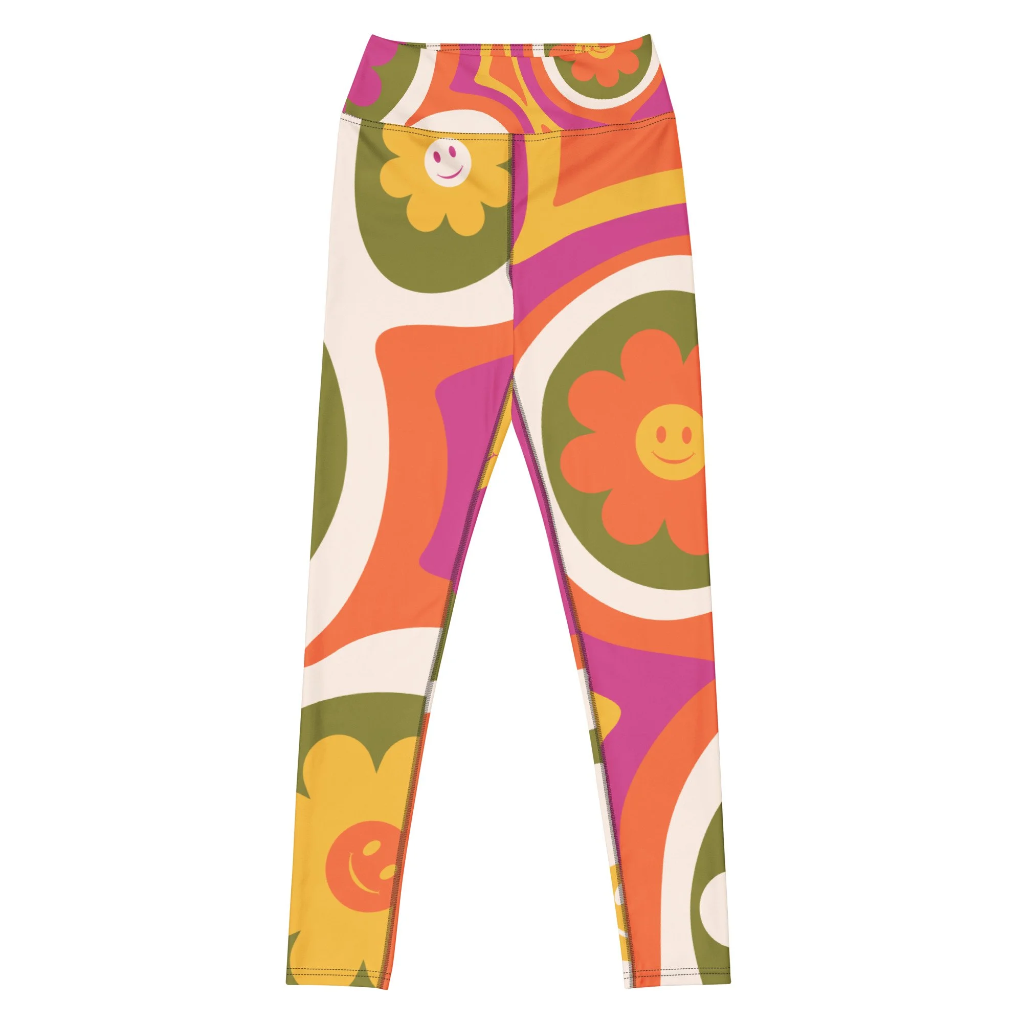 Brady Bunch Groovy Yoga Leggings