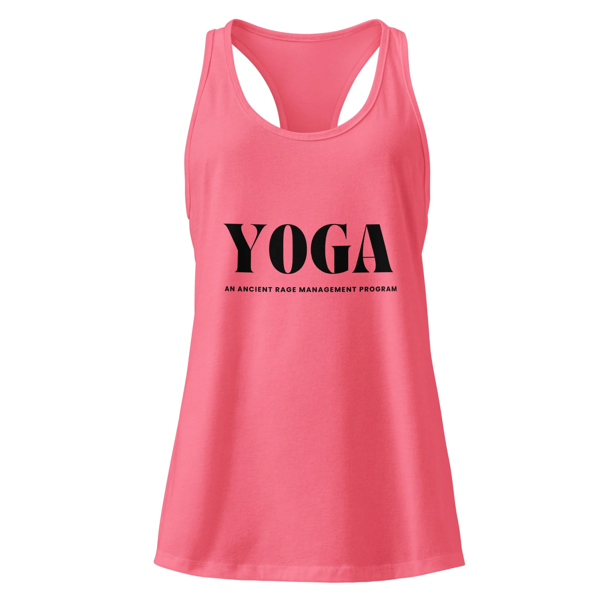 Yoga = Rage Management Racerback Tank