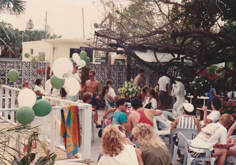 Patio party