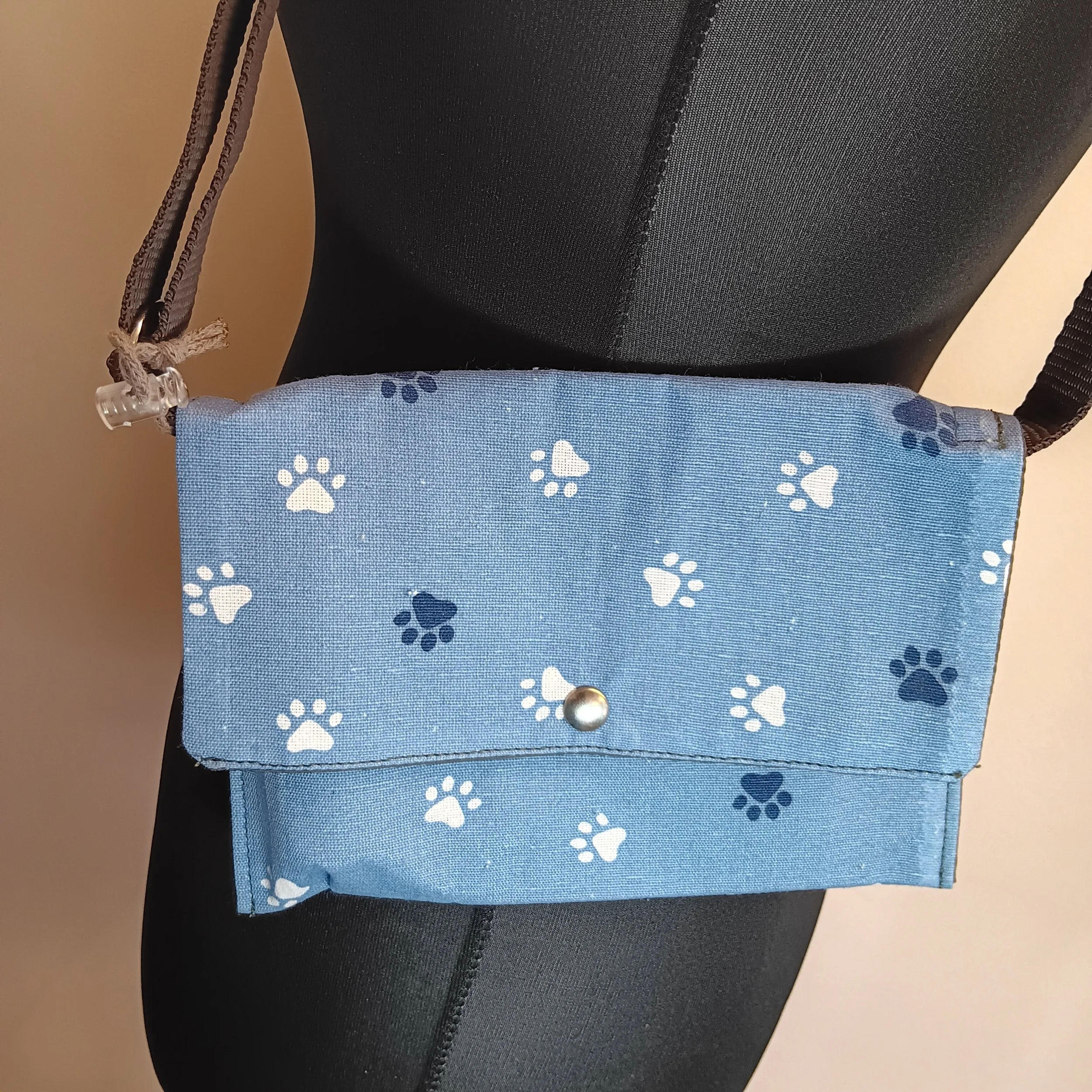 Compact Crossbody Dog Walking bag - Small