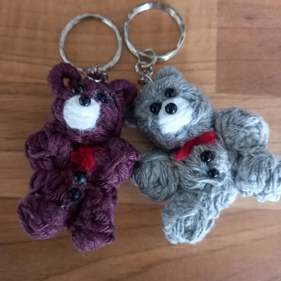 Handmade Miniature Woolen Pocket Bears