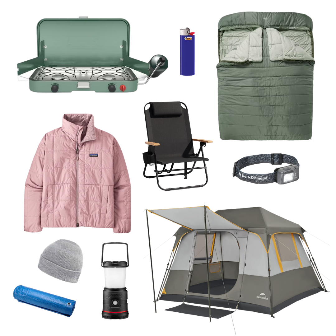Camping Gear I've Accumulated As A Beginner Camper