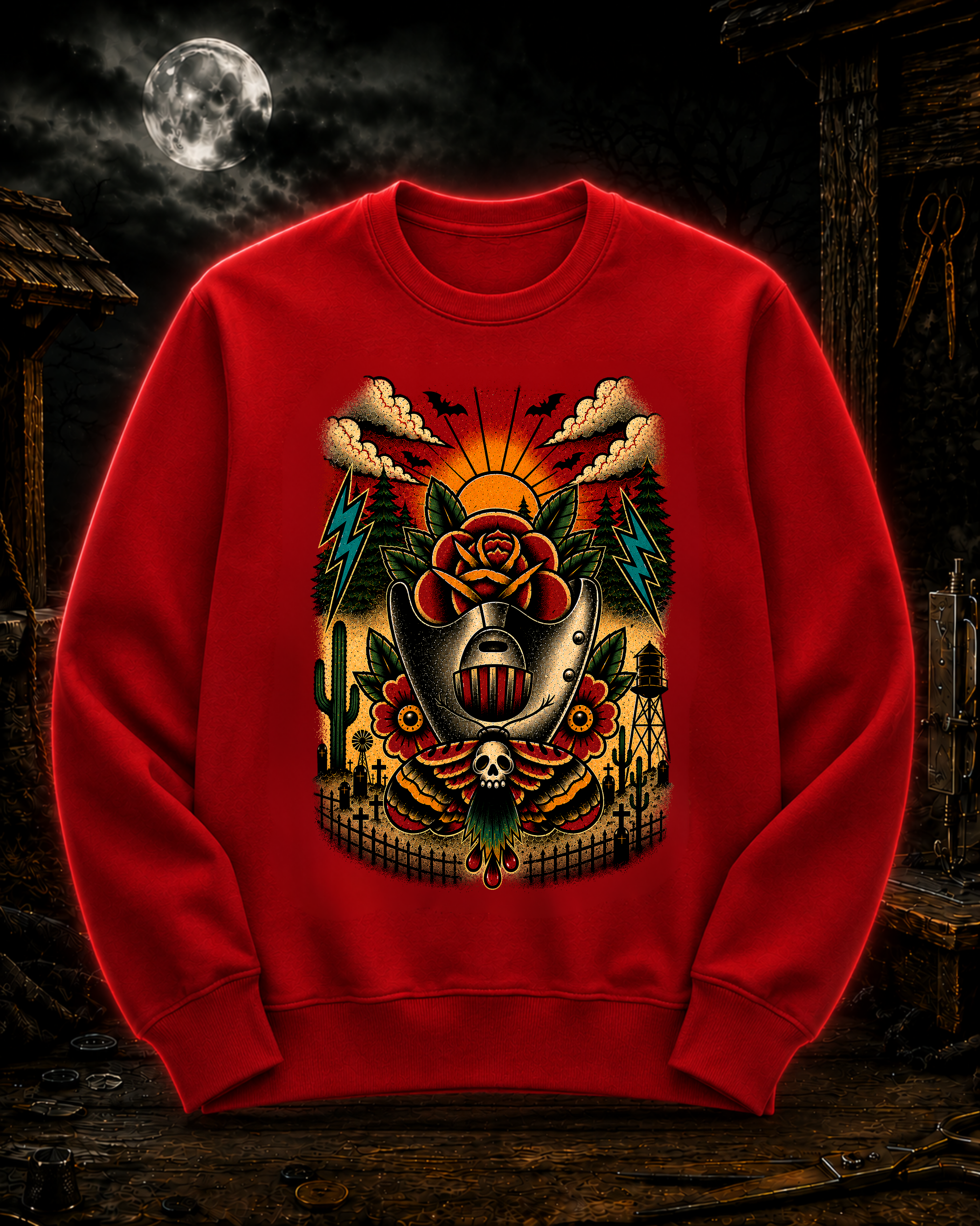 QUIET ONE CREWNECK-RED.png