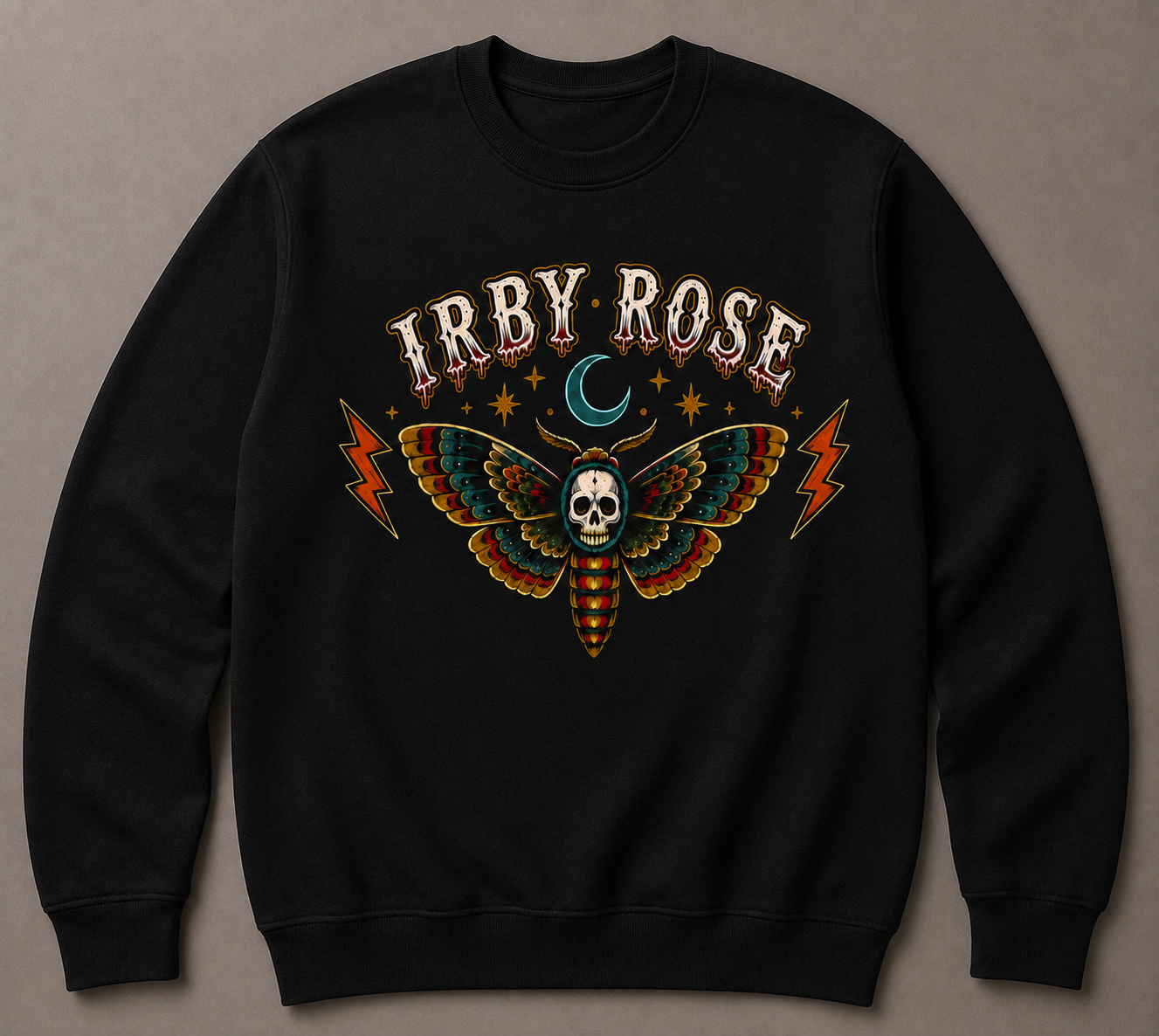 Death Moth Crewneck - Black.png
