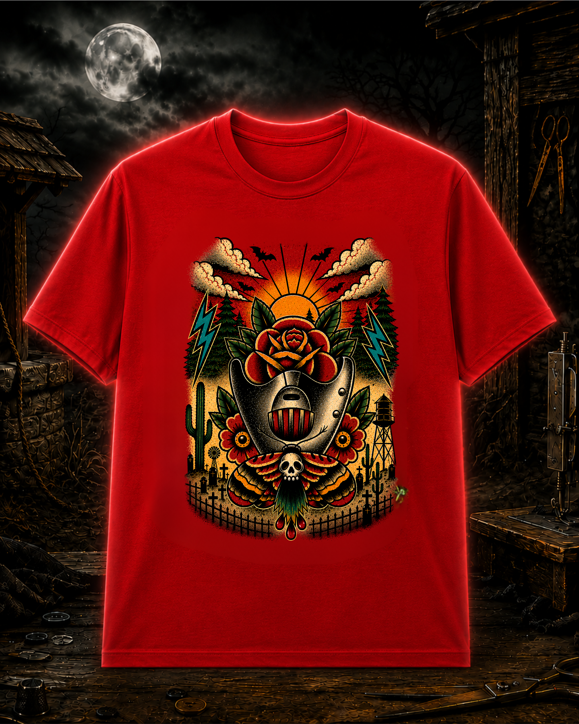 QUIET ONE TEE RED.png