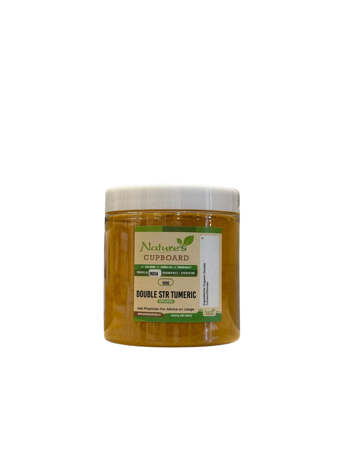 Organic Double Strength Turmeric Powder